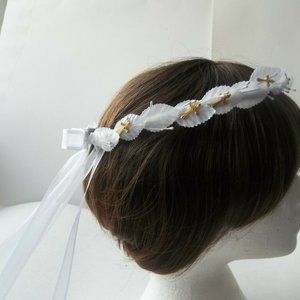 Stefania, Greek wedding headpiece, Stefana